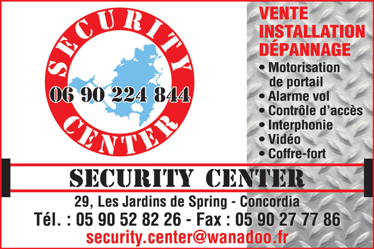 SECURITY CENTER - Annuaire Téléphonique Saint-Martin